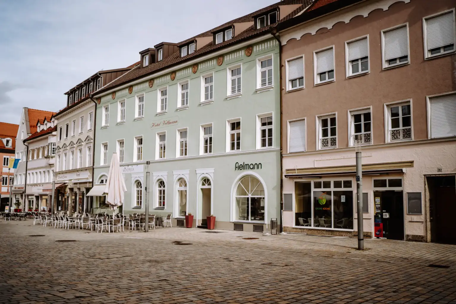 Weilheim - Marienplatz - Beginn der Hochzeitsreportage