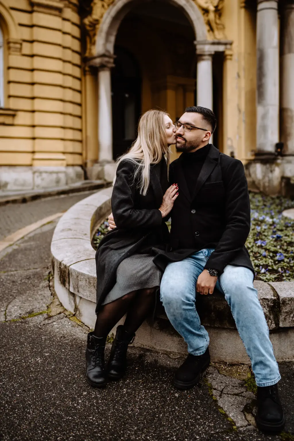 Authentische Paarfotos in Zagreb ohne Posen