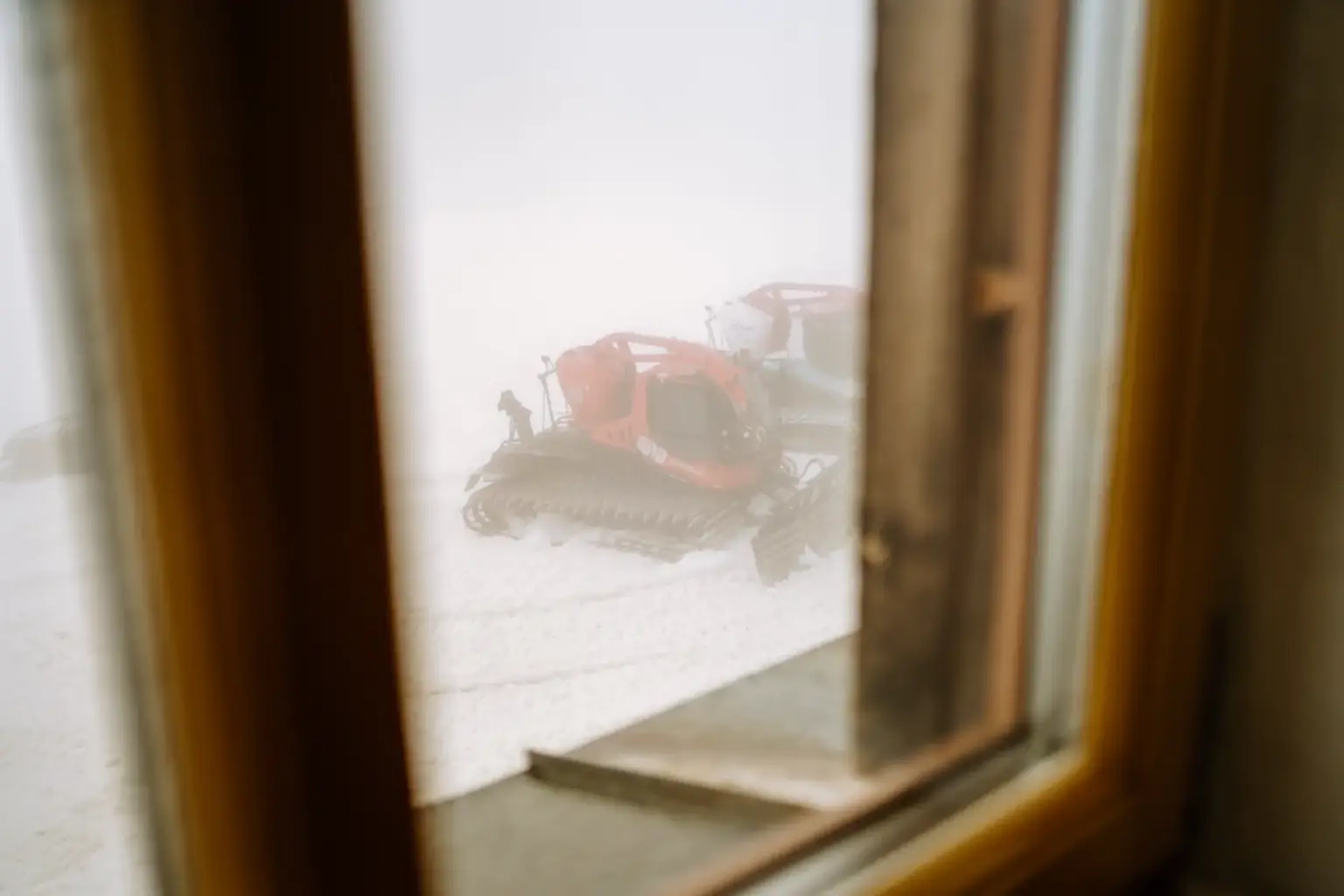 Nebliges Wetter bei der Hochzeit auf der Zugspitze