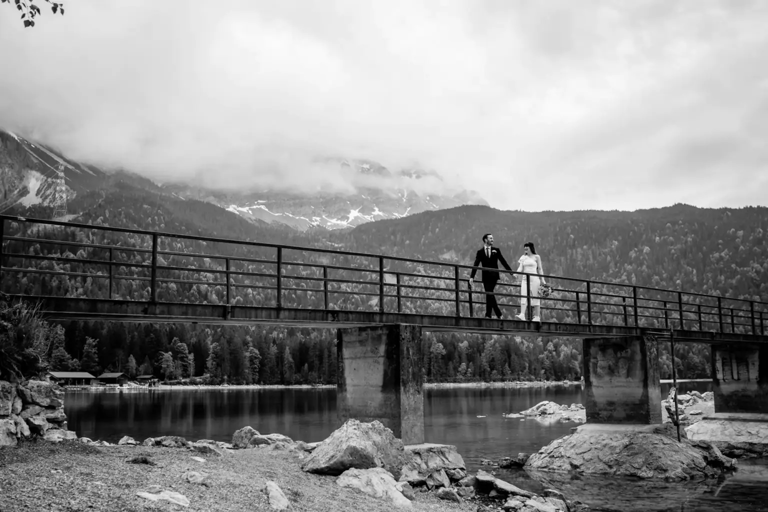 Berghochzeit mit einzigartiger Kulisse am Eibsee