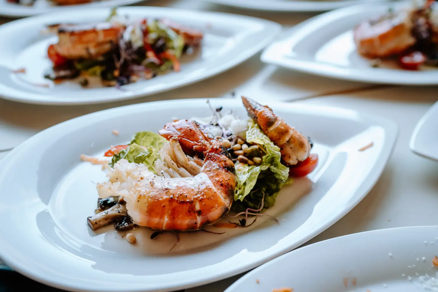 Kulinarische Highlights beim Hochzeitsdinner im Schloss