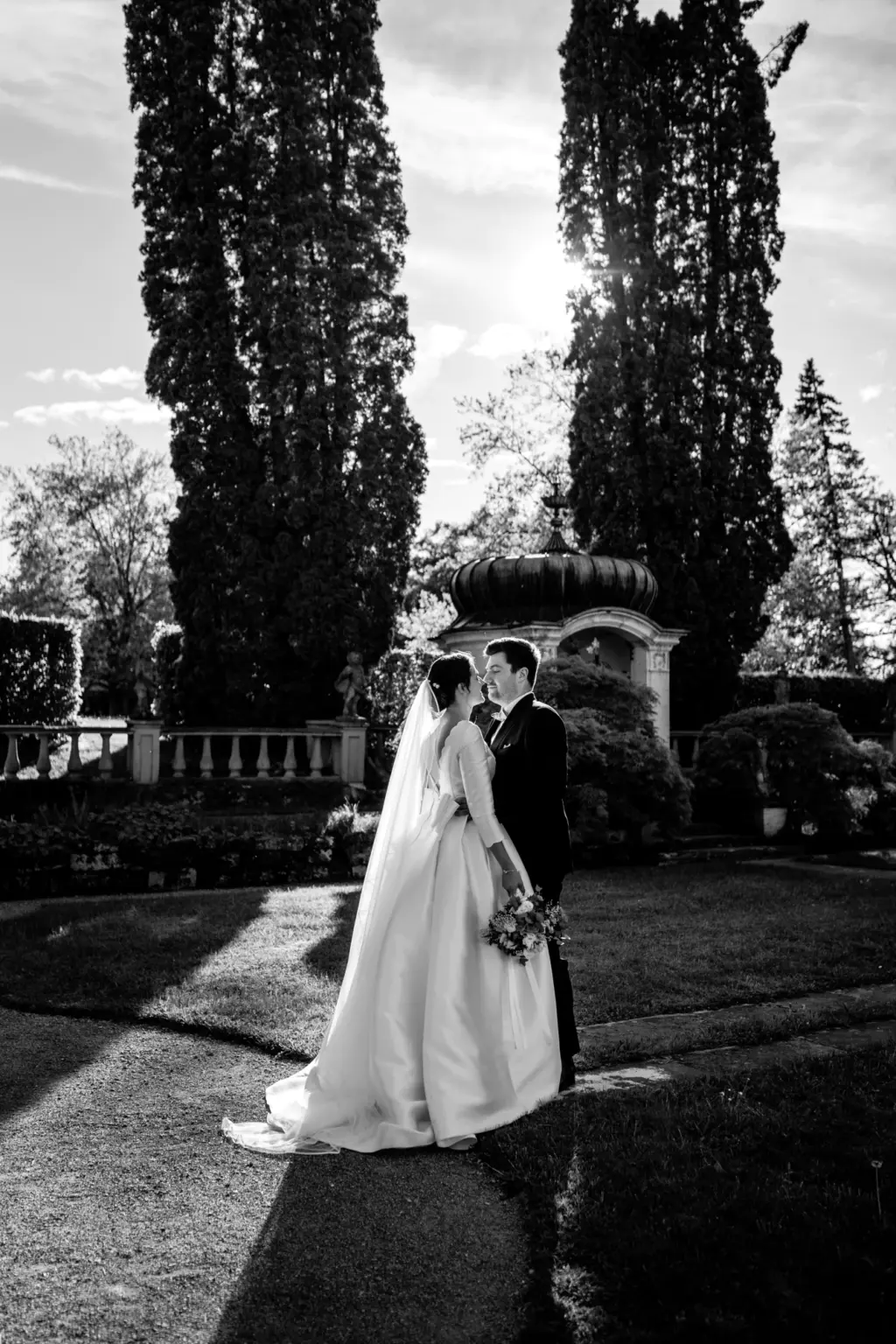 Zeitlose Hochzeitsfotos im perfekten Licht