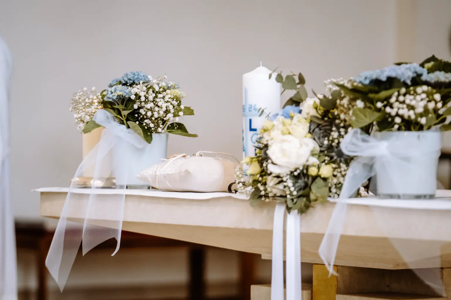 Detailfotos bei der Trauung