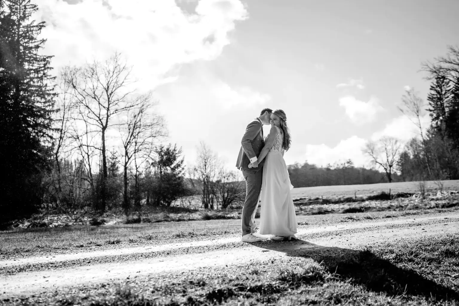 Paarfotos nach der Trauung