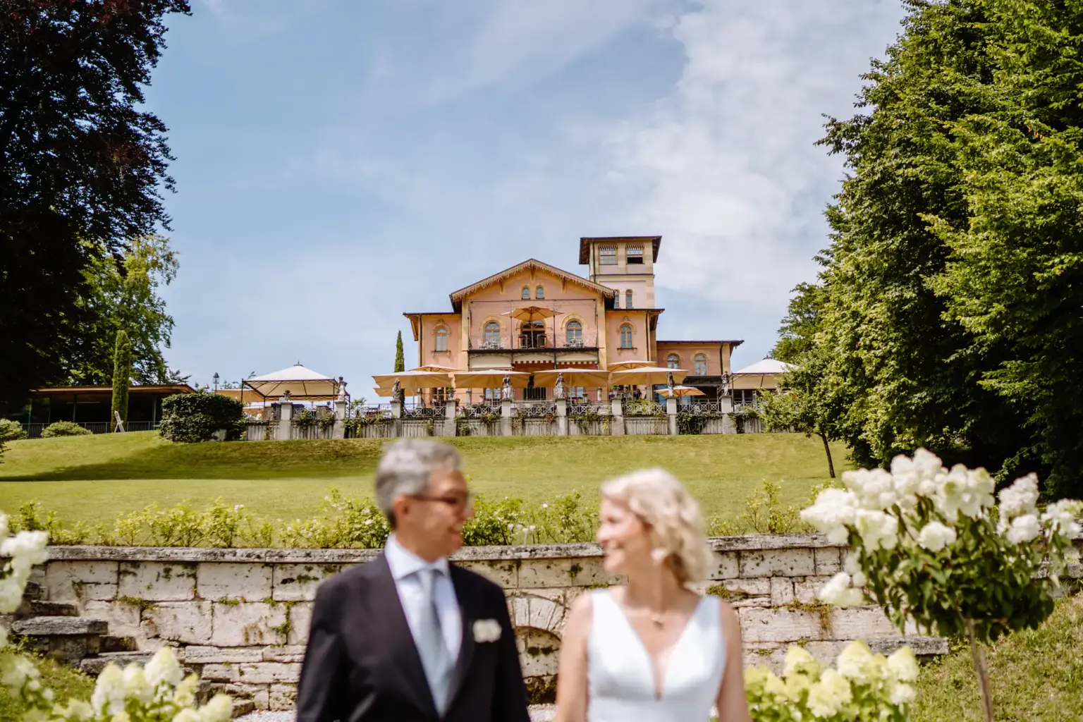 La Villa als traumhafte Hochzeitslocation direkt am See