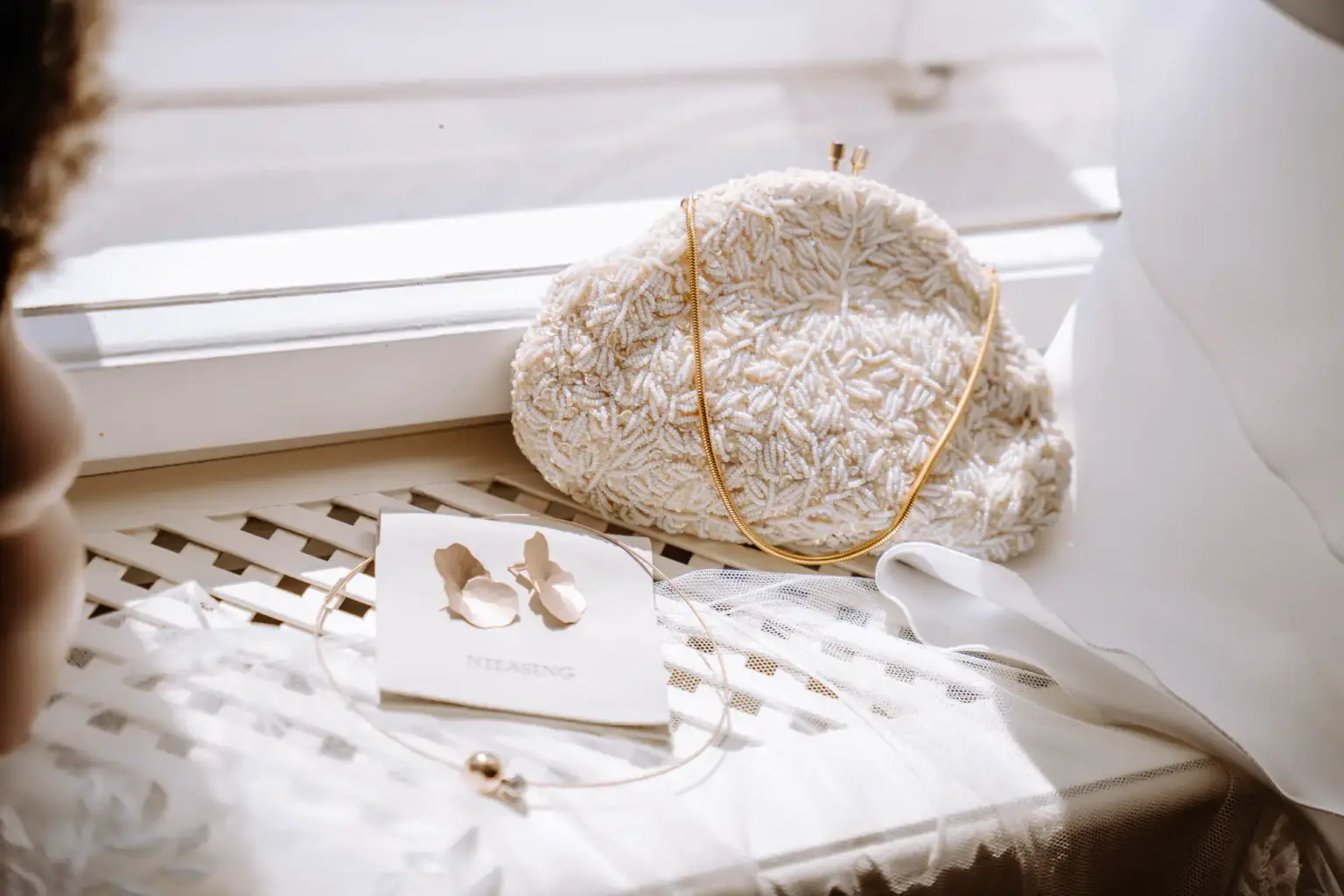 Accessoires beim Getting Ready