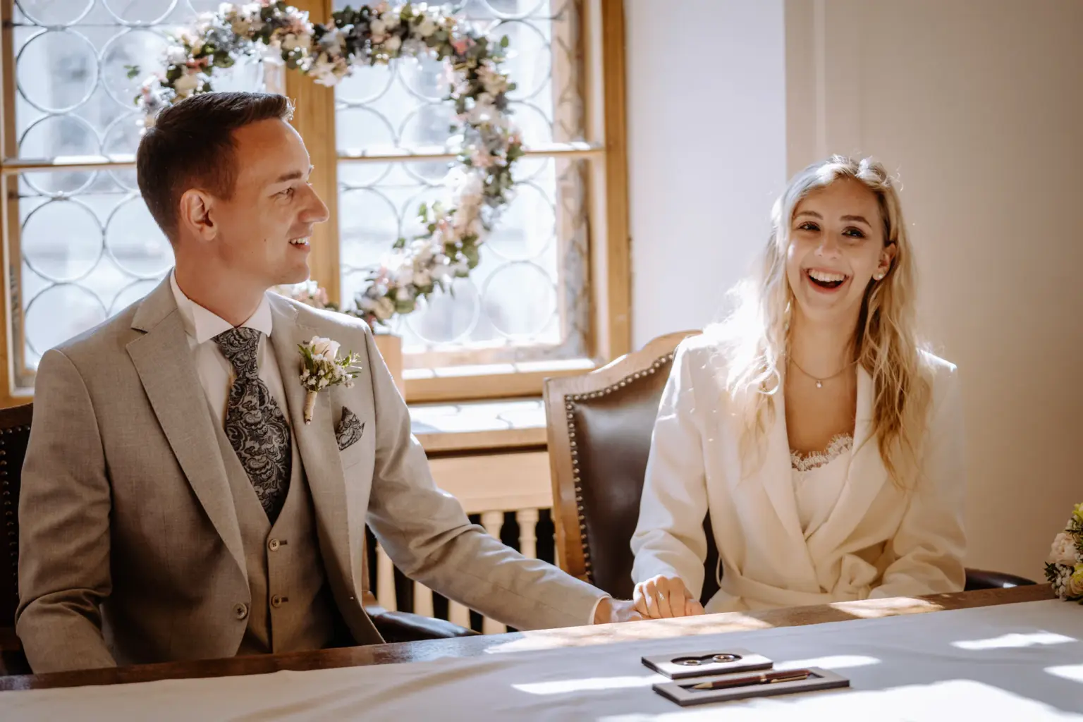 Standesamtliche Trauung in Füssen mit sehr persönlicher Atmosphäre