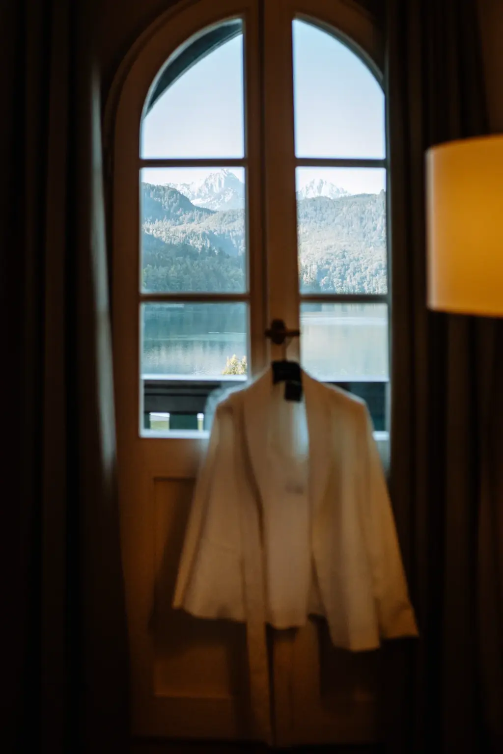 Getting Ready im Hotel vor der standesamtlichen Hochzeit in Füssen