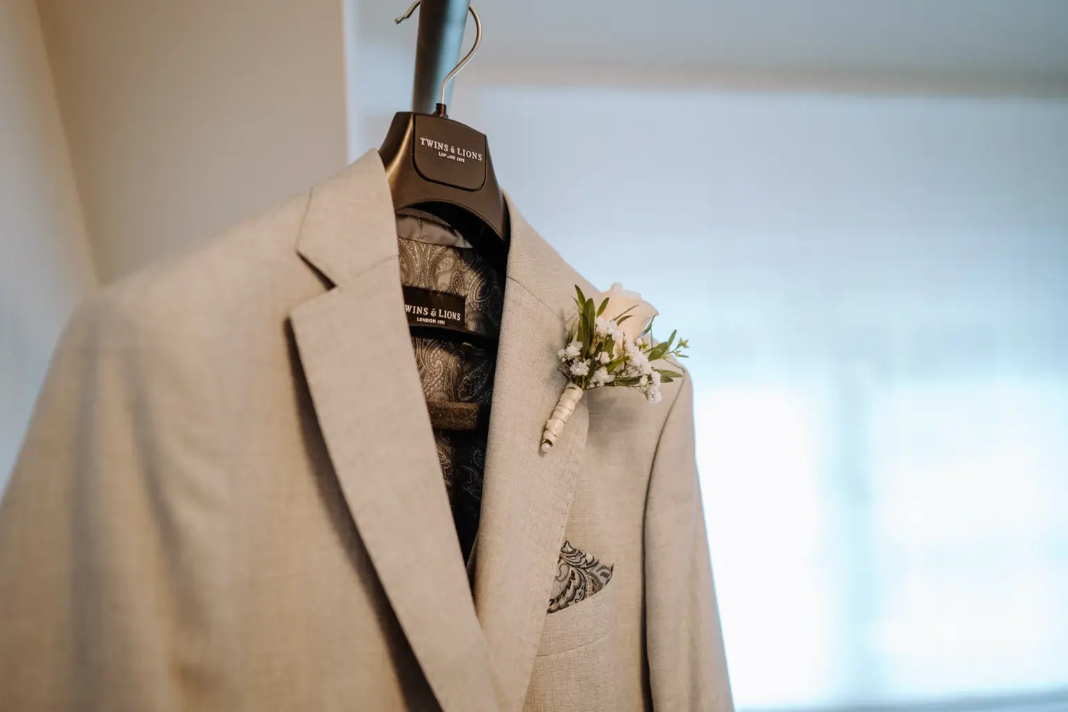 Twins & Lions Hochzeitsanzug