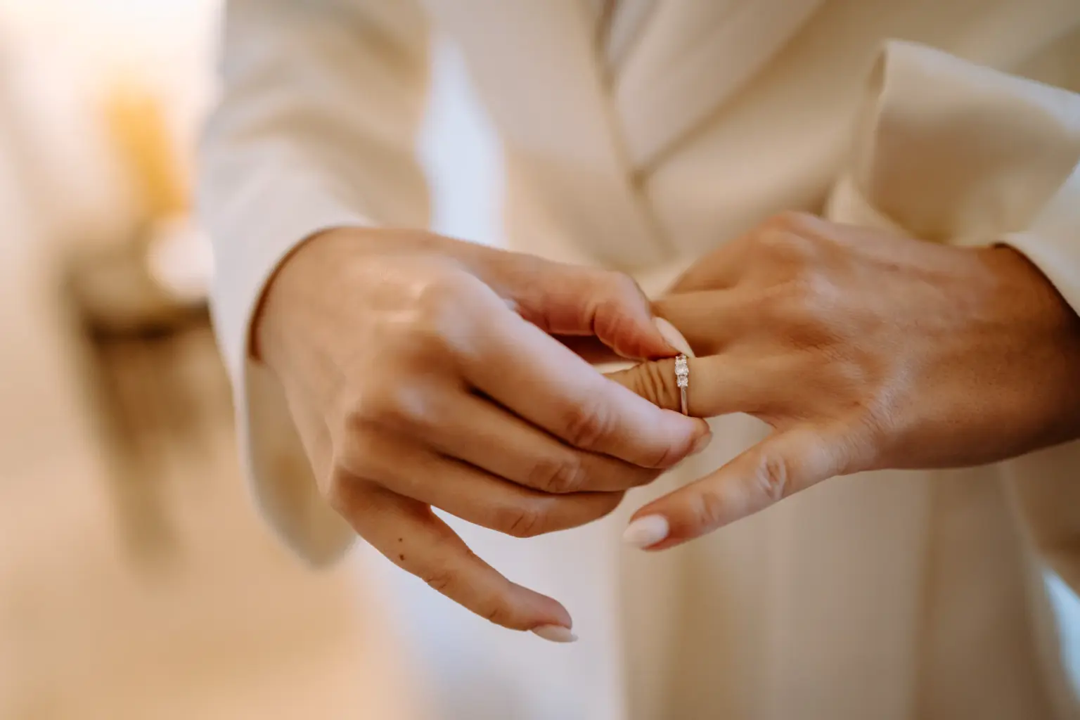 Detailfotos vom Verlobungsring