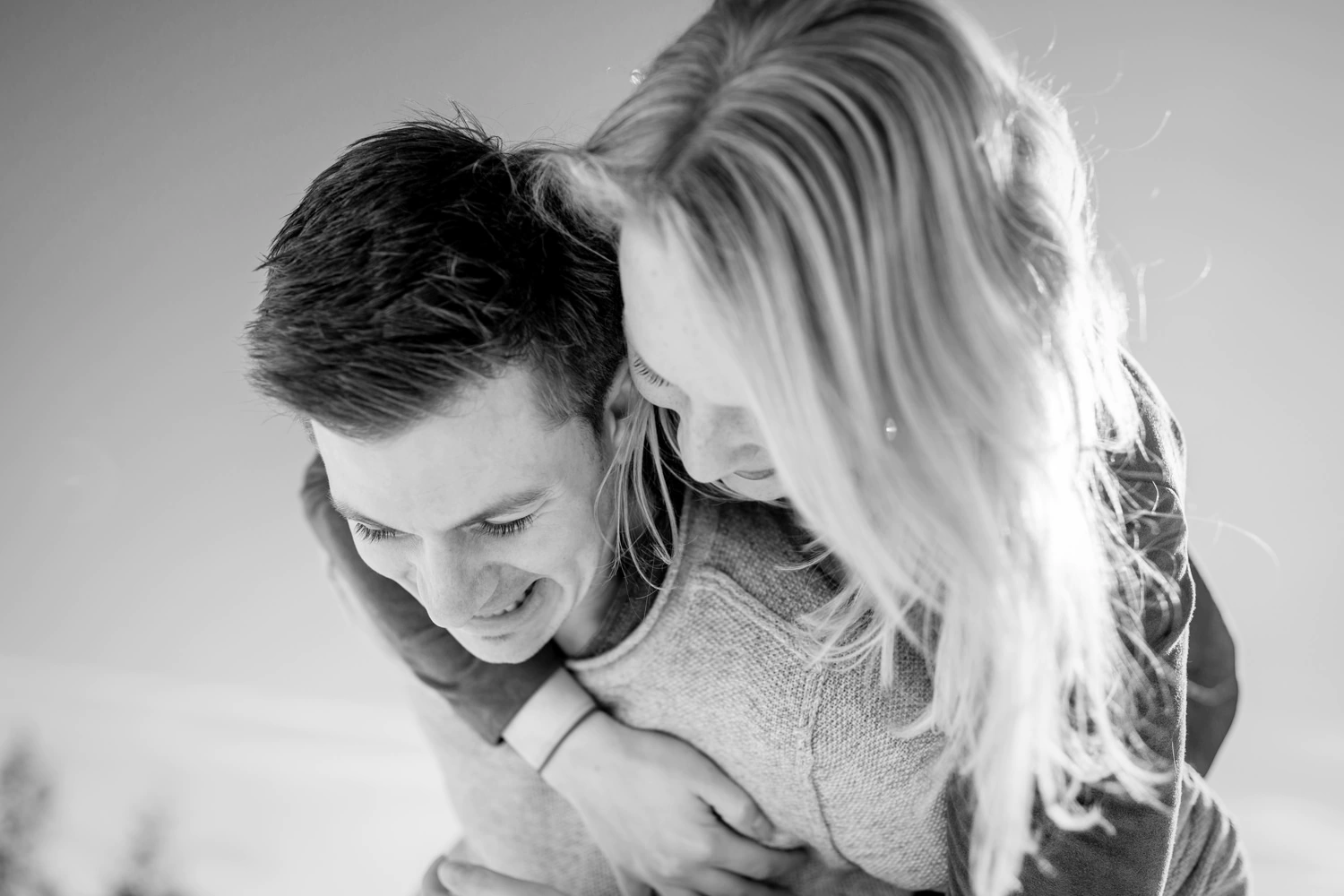 Viel Spaß beim Winter Paarshooting