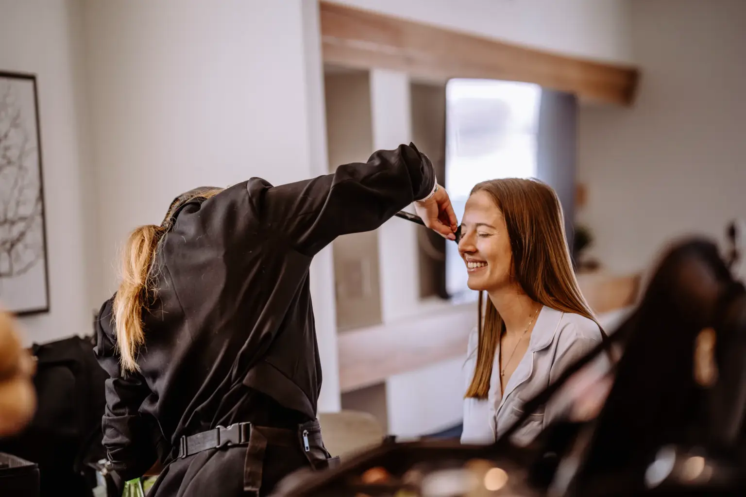 Getting Ready der Braut