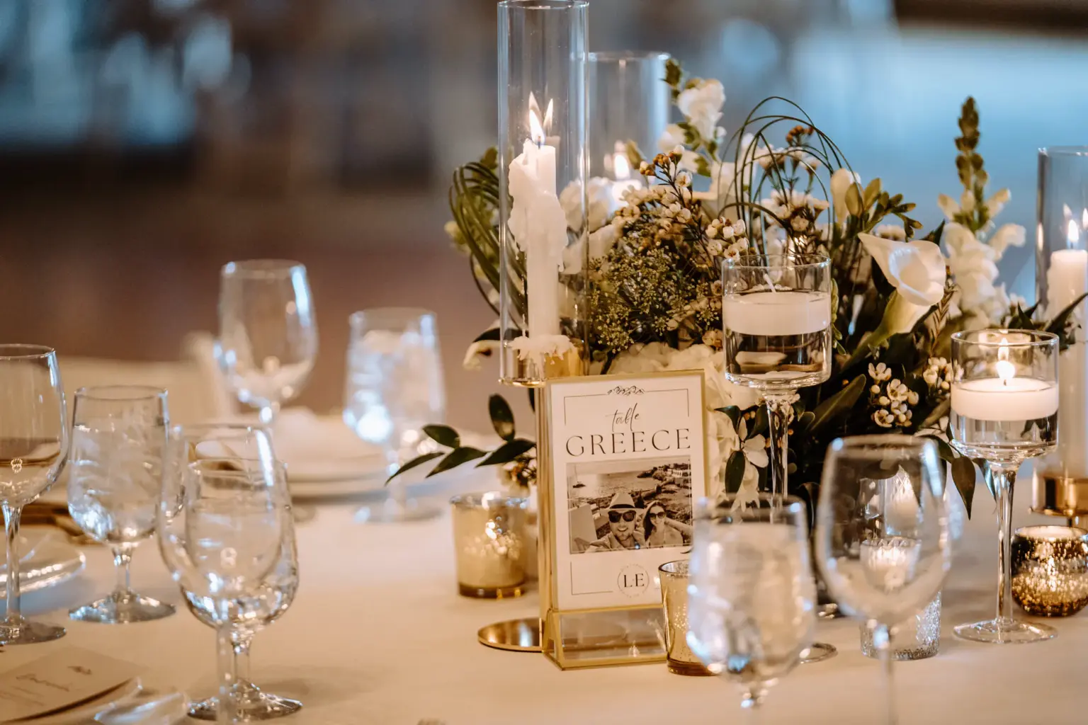 Tischdeko bei der Hochzeitsreportage in Colorado