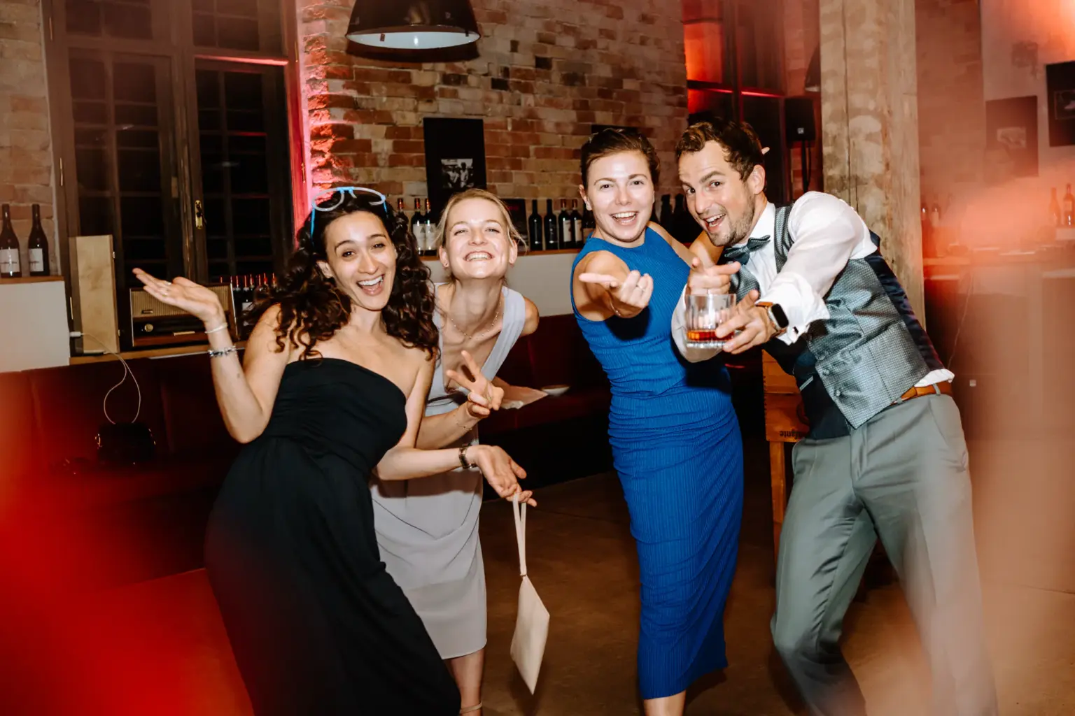 Party bei Hochzeit Alte Ziegelei mit Tanzfläche
