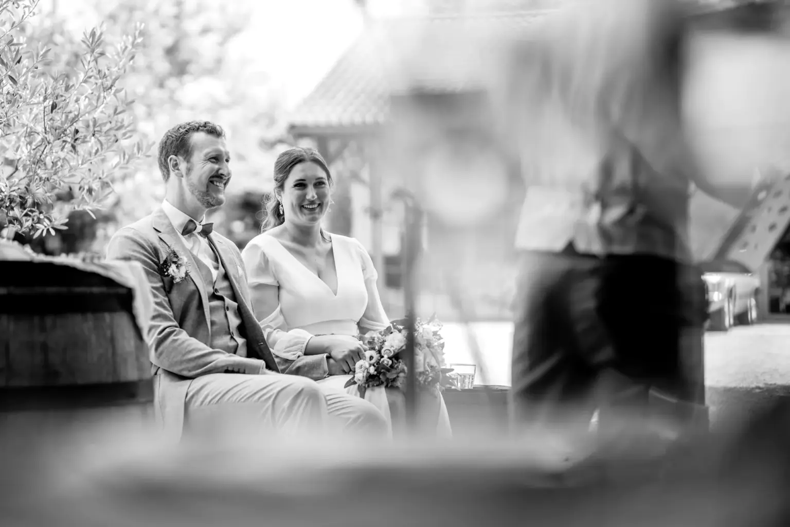 Hochzeit im Freien mit emotionalen Momenten