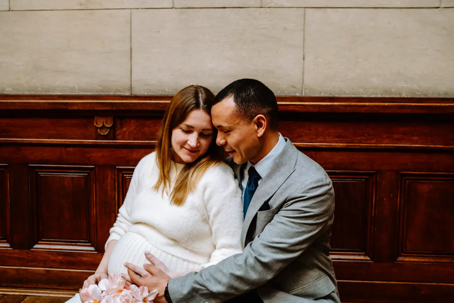 Ruhige Momente nach der Hochzeit